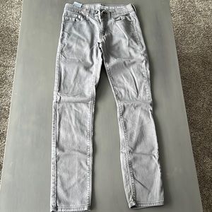 Gray jeans
